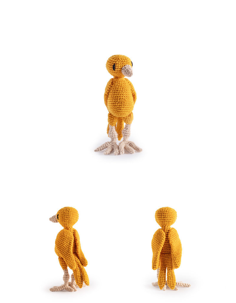toft ed's animal ernest the canary amigurumi crochet